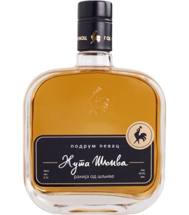 Pevac  plum brandy 700ml 5y.o