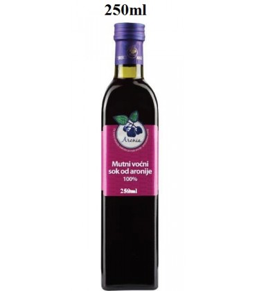 Aronia 100  juice 250 ml